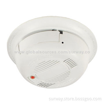 700TVL High-resolution Smoke Detector Camera with Alarm, 12V DC Power Supply